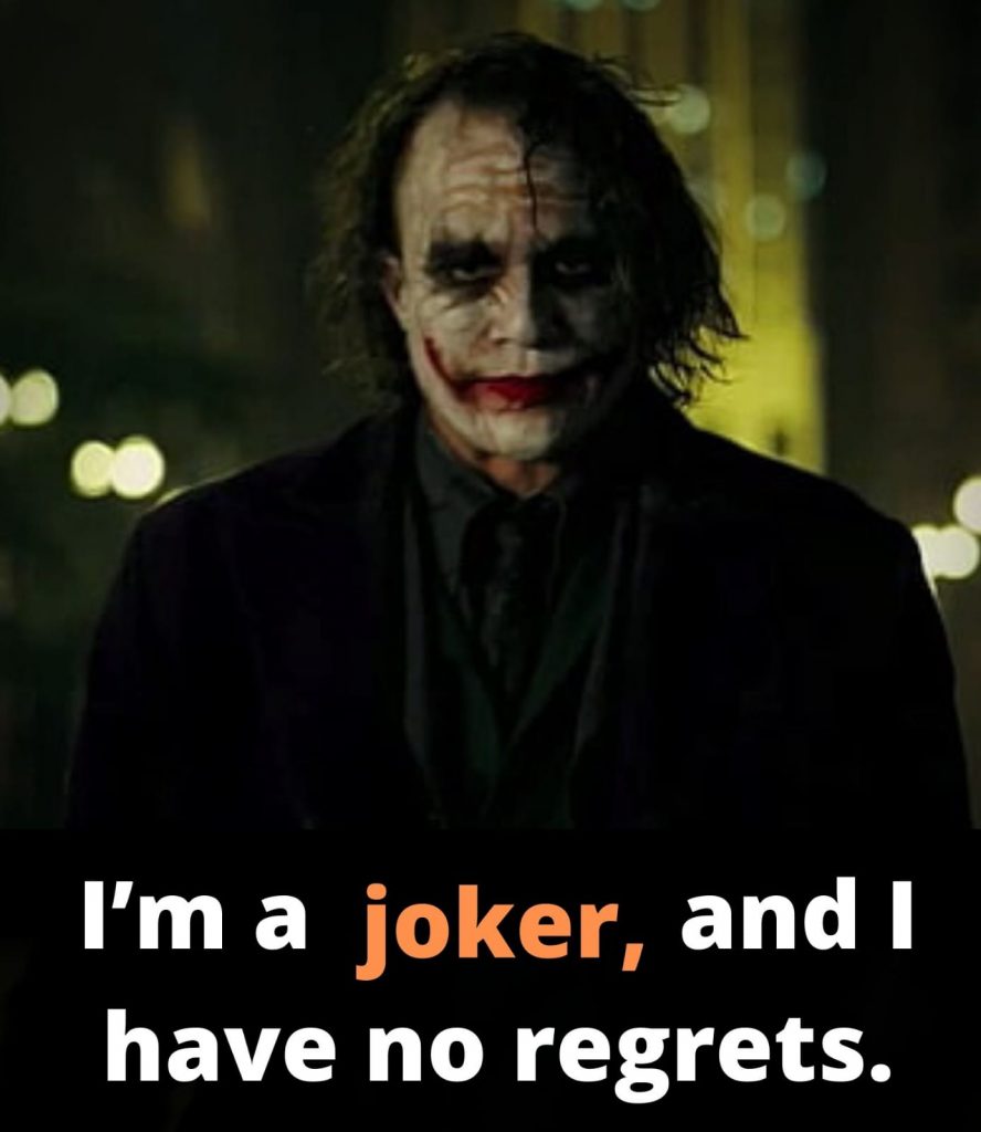 joker attitude quotes