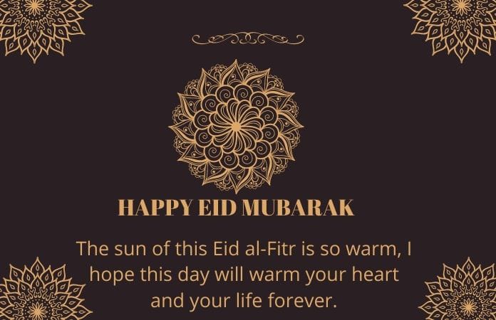 Eid Mubarak Wishes Status