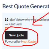 how to use quote generator