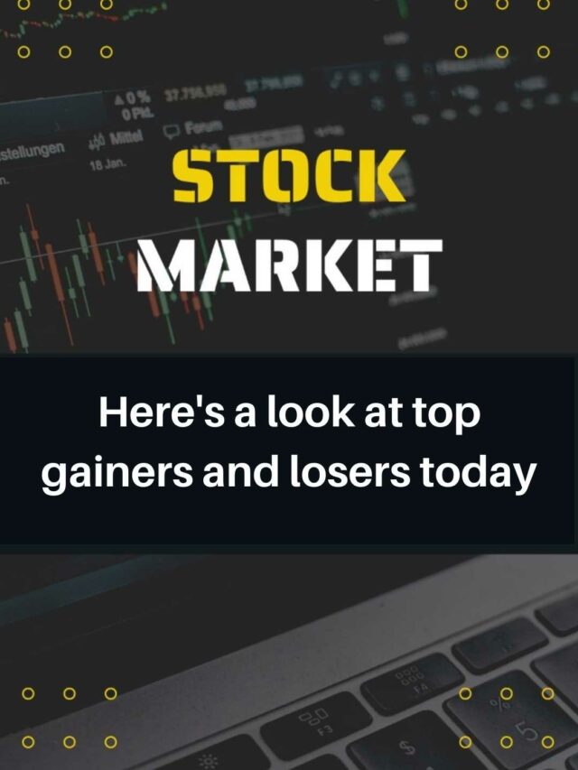 Principais Ganhadores E Perdedores No Mercado De Ações Hoje