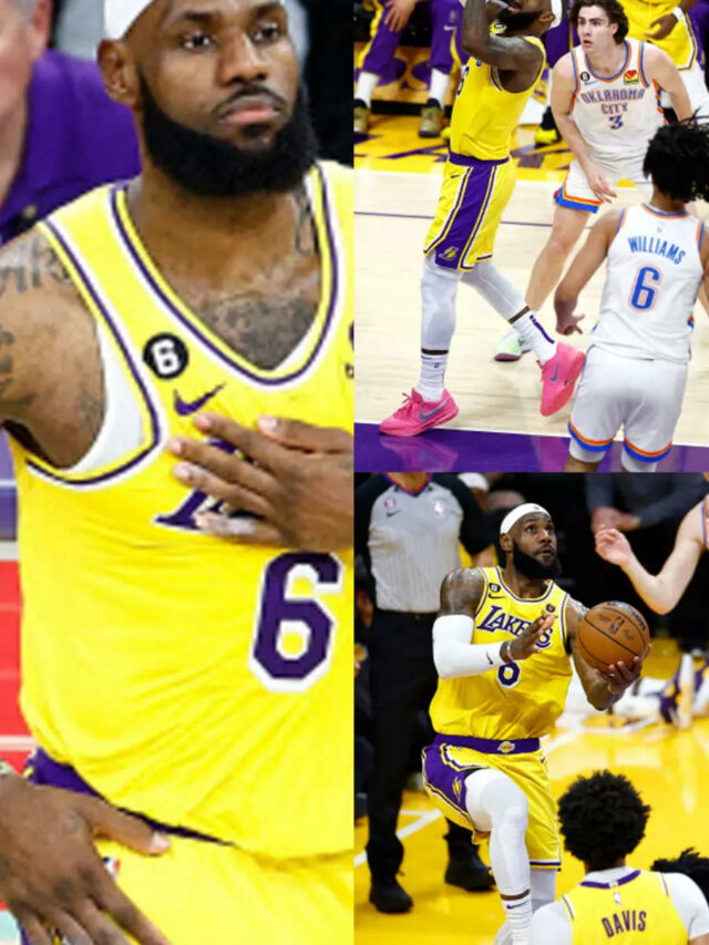 Nba: The Best Of Lebron James From La Lakers Vs Oklahoma City Thunder