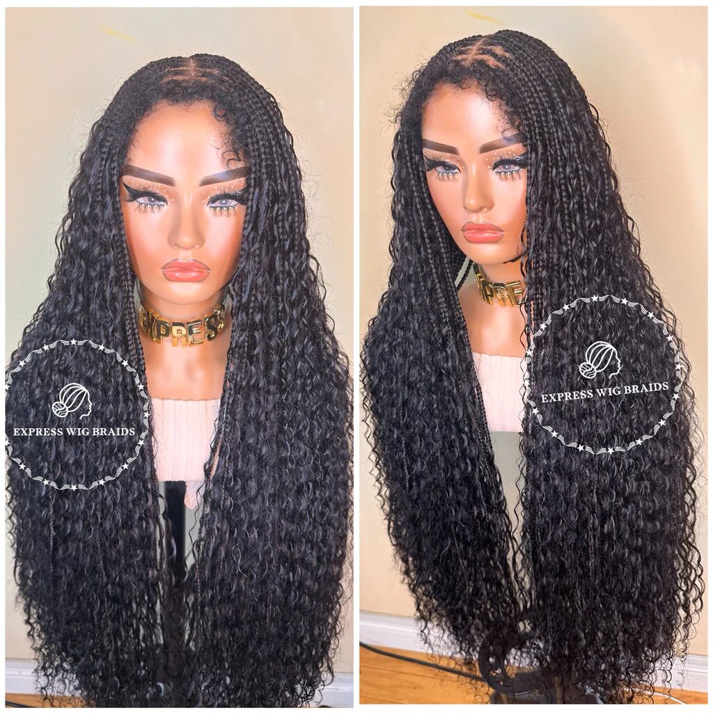 Why have braided wigs become a popular trend in the fashion industry?