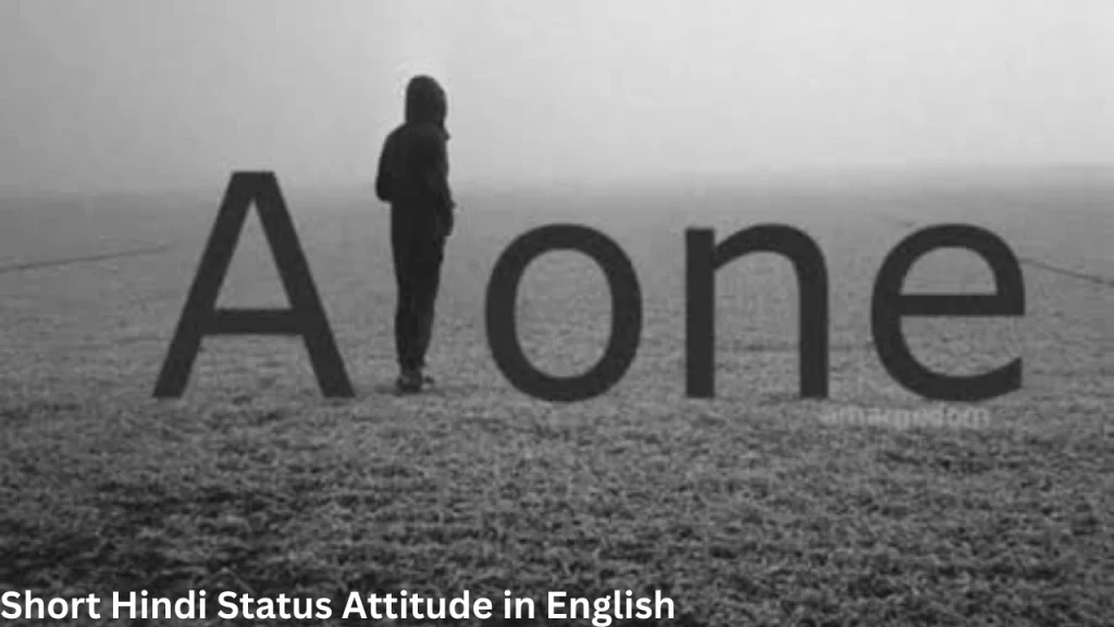 Short Hindi Status Attitude in English Short Hindi Status Attitude in English