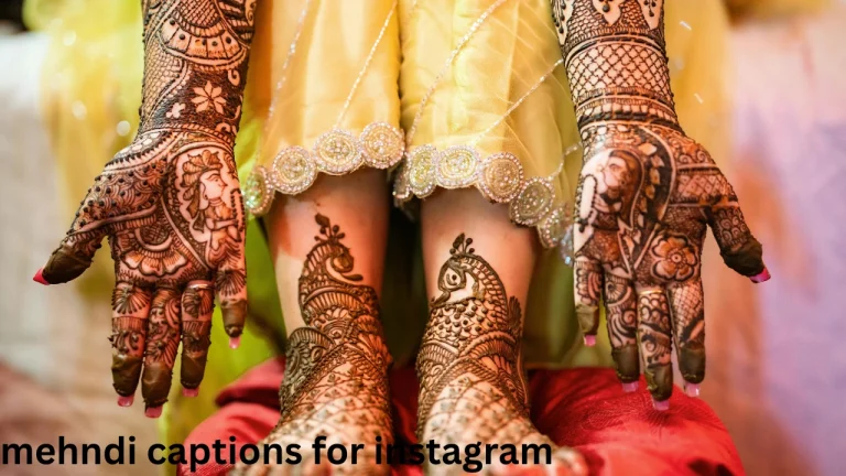 mehndi captions for instagram